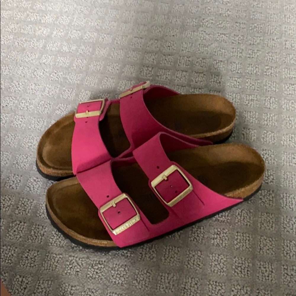 Hot Pink Birkenstocks